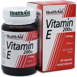 Health Aid Vitamin E 200iu 60 Κάψουλες