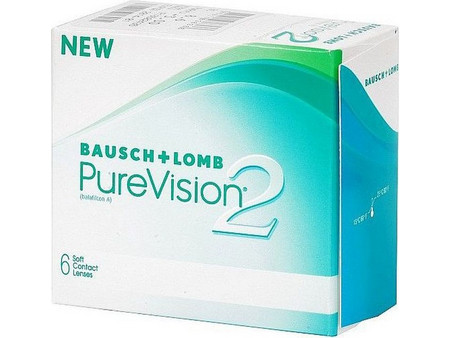 Bausch & Lomb Purevision Μηνιαίοι Φακοί Επαφής Σιλικόνης Υδρογέλης 3τμχ