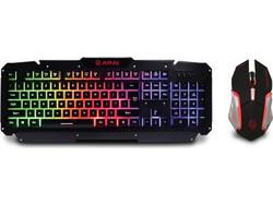 Zeroground Arai KB-1700GUMS Σετ Gaming Πληκτρολόγιο RGB Black