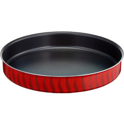 Tefal Coral Flame Στρογγυλό Ταψί Φούρνου Αλουμινίου Αντικολλητική Επίστρωση 38cm