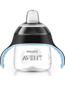 Philips Avent Κύπελλο με Στόμιο Μαύρο 260ml