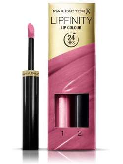 Max Factor Lipfinity 040 Vivacious Set Long Lasting Liquid Κραγιόν 3.4gr