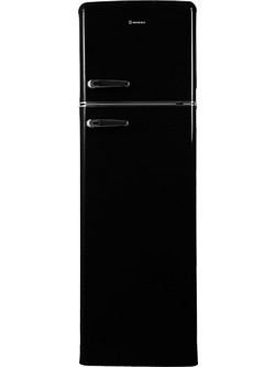 Morris MRS-31243B Retro Δίπορτο Ψυγείο 246lt Υ166.5xΠ55xΒ61.5cm Μαύρο