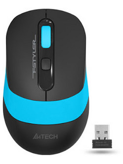 A4Tech FG10 Fstyler Series Ασύρματο Ποντίκι Black Blue