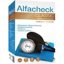 Alfacheck Classic Αναλογικό Πιεσόμετρο Μπράτσου με Στηθοσκόπιο