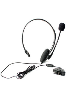 ORB Xbox 360 Wired Gaming Headset On Ear Black