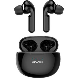 Awei T15 Ακουστικά Bluetooth In Ear Ανθεκτικά στο Νερό Black