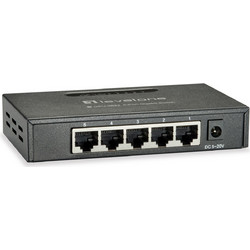 LevelOne GEU-0523 Unmanaged L2 Switch με 5 Θύρες Ethernet 1Gbps