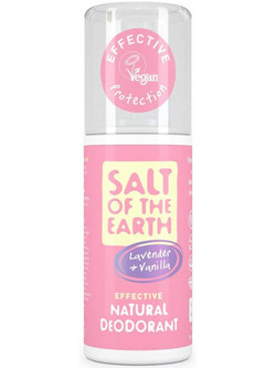 Salt of the Earth Lavender Vanilla Vegan Φυσικό Αποσμητικό Spray Χωρίς Αλουμίνιο 100ml