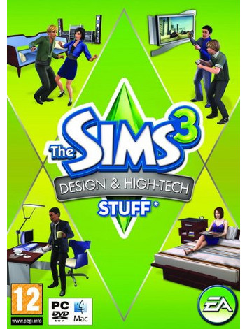 The Sims 3 Design & High-Tech Stuff PC