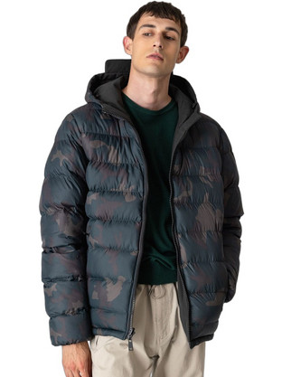 Splendid Ανδρικό Μπουφάν Χειμωνιάτικο Bomber Μαύρο 48-201-081-6