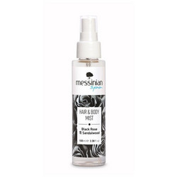 Messinian Spa Black Rose & Sandalwood Scent Hair & Body Mist 100ml