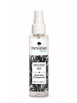 Messinian Spa Black Rose & Sandalwood Scent Hair & Body Mist 100ml