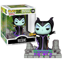 Funko Pop! Deluxe Villains Assemble Maleficent with Diablo 1206 Disney Villains Special Edition