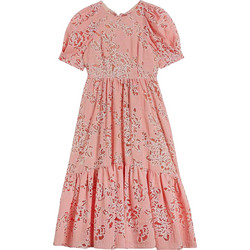 Ted Baker Midi Καθημερινό Φόρεμα Floral Κοραλί 269186