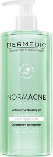 DERMEDIC NORMACNE Gel Nettoyant Antibacterien 500ML