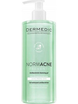 Dermedic Normacne Antibacterial Cleansing Gel Καθαρισμού Προσώπου για Ακμή 500ml
