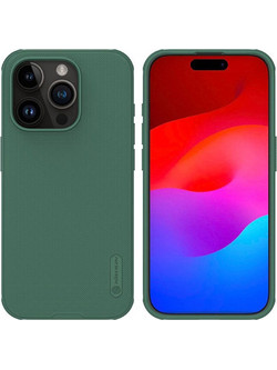 Nillkin Super Frosted Shield Pro Back Cover Green (iPhone 15 Pro)