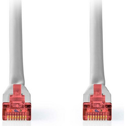 Nedis S/FTP Cat.6 Καλώδιο Δικτύου Ethernet 20m Grey CCGL85220GY200
