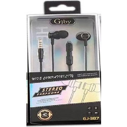 Gjby GJ-387 Handsfree In-Ear 3.5mm Black