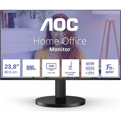AOC 24B3CF2 IPS Monitor 23.8" 1920x1080 FHD 100Hz 4ms