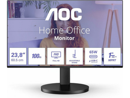 AOC 24B3CF2 IPS Monitor 23.8" 1920x1080 FHD 100Hz 4ms