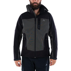 Apu Himalaya II Αθλητικό Ανδρικό Μπουφάν Χειμωνιάτικο Softshell Αδιάβροχο Χακί Μαύρο 80535
