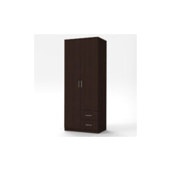 Δίφυλλη Ντουλάπα Ρούχων Wenge 80x52x205cm M455. WENGE
