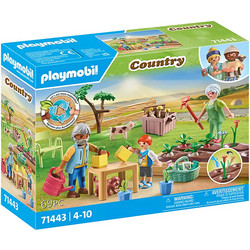 Playmobil Country Ο Λαχανόκηπος του Παππού & της Γιαγιάς για 4-10 Ετών 71443
