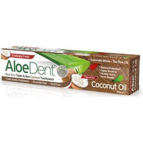 Optima AloeDent Coconut Oil Οδοντόκρεμα για Προστασία Ούλων Χωρίς Φθόριο 100ml