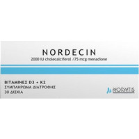 Norntis Nordecin Βιταμίνες D3 & K2 30 Ταμπλέτες
