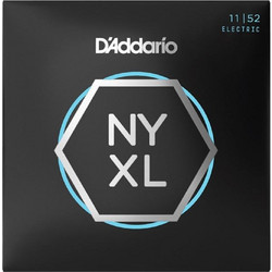 D'Addario NYXL1152 Σετ 6 Χορδές Ηλεκτρικής Κιθάρας Nickel Plated Steel 11-52" Mixed Tension
