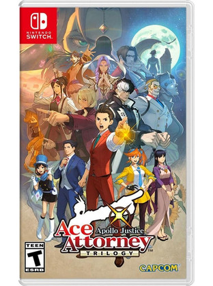 Apollo Justice Ace Attorney Trilogy Nintendo Switch