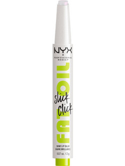 Nyx Professional Make Up Fat Oil Slick Click Shiny 01 Lip Balm με Χρώμα 2gr