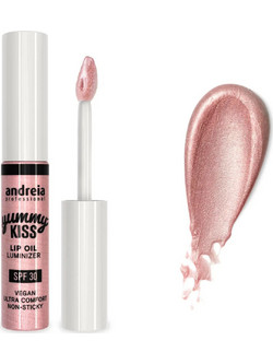 Andreia Yummy Kiss No 05 Magic Pink Lip Oil με Χρώμα SPF30 7ml