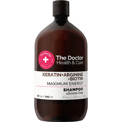 The Doctor Keratin & Arginine & Biotin Σαμπουάν Κερατίνης για Επανόρθωση 946ml