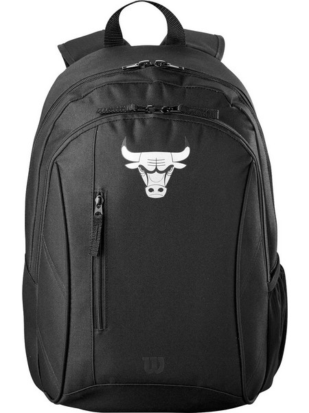 Wilson NBA Team Chicago Bulls Τσάντα Πλάτης Μαύρη