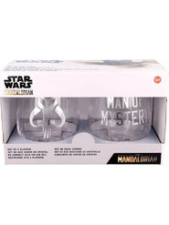 The Mandalorian Wars Ποτήρια Νερού Κρυσταλλικά 510ml 2τμχ ST04866