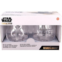 The Mandalorian Wars Ποτήρια Νερού Κρυσταλλικά 510ml 2τμχ ST04866
