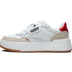 Franklin Court Basic Stich Ανδρικά Sneakers Λευκά Κόκκινο DFSH321078