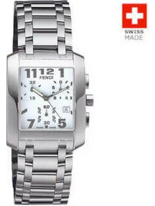 Fendi Classic Γυναικείο Ρολόι με Ασημί Μεταλλικό Μπρασελέ F755140