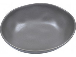 Estia Πιάτο Βαθύ Κεραμικό Mare Graphite 22cm 07-20613