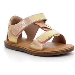 Kickers Παιδικά Πέδιλα για Κορίτσι Ροζ Χρυσά 960702-10-133