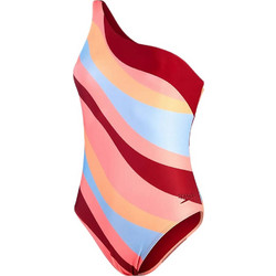 Speedo Ολόσωμο Μαγιό με Έναν Ώμο Κοραλί Γαλάζιο 03093-4497