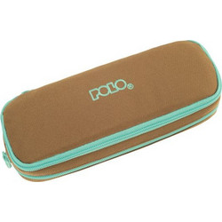 Polo Duo Box Κασετίνα με 2 Θήκες Σοκολατί Πετρόλ 937004-7858