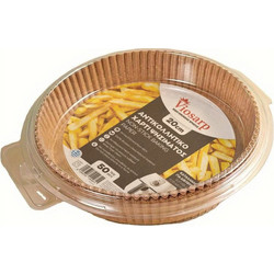 Viosarp VC2811 Αντικολλητικό Χαρτί για Air Fryer 20x4.5cm 50τμχ