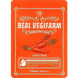 Shot Fortheskin Super Food Real Vegifarm Carrot Double Mask 23ml