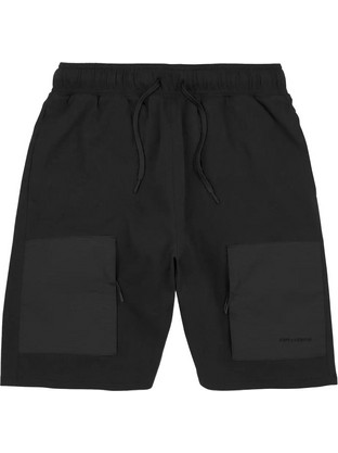 Converse Ανδρική Βερμούδα Υφασμάτινη Μαύρη 10026449-A01