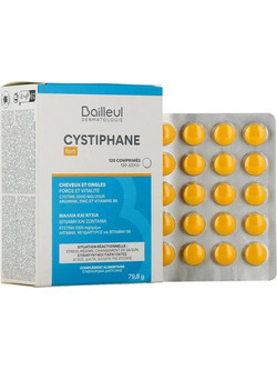 Bailleul Cystiphane Fort Συμπλήρωμα Διατροφής κατά της Τριχόπτωσης 120 Κάψουλες