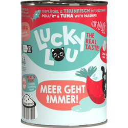 Lucky Lou LifeStage Adult with Poultry, Tuna & Parsnips 400gr